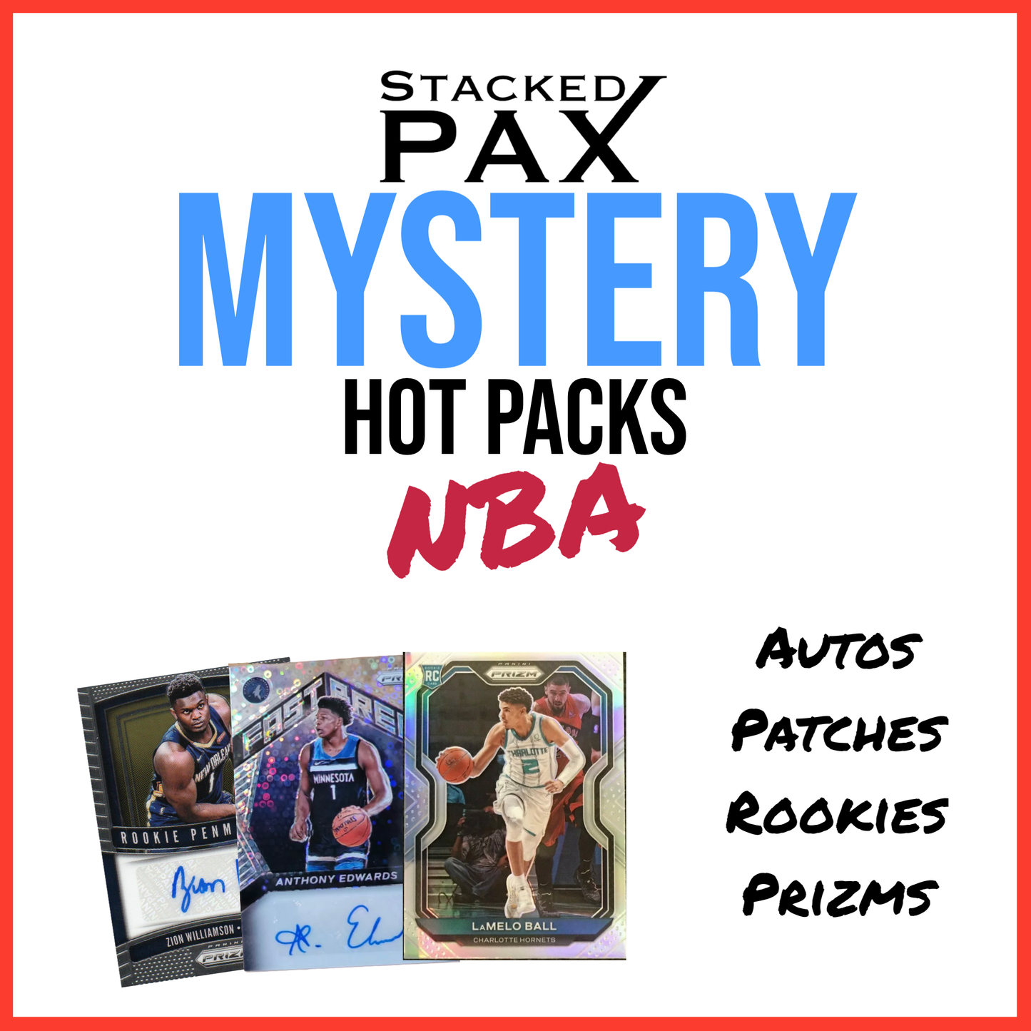 NBA Mystery Pack! Hits/Rookies/Autos/Numbered And More.